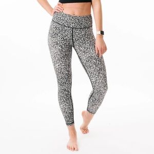 Black Mosaic Soft n Snug Mid-Rise 7/8 24"